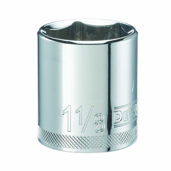 001PC Stecknuss 12PT (1/2 Zoll Antrieb) – Mit DirectTorque Technologie, Chrom-Vanadium | Verhindert Abrunden Von Muttern, Gerändelter Kontrollring